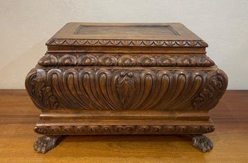 Manifattura Italiana - Kabinet - walnotenhout - Cassapanca
