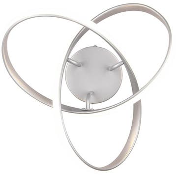 LED Plafondlamp - Plafondverlichting - Trion Meteo - 15W -, Ophalen of Verzenden, Nieuw, Metaal, Overige fittingen