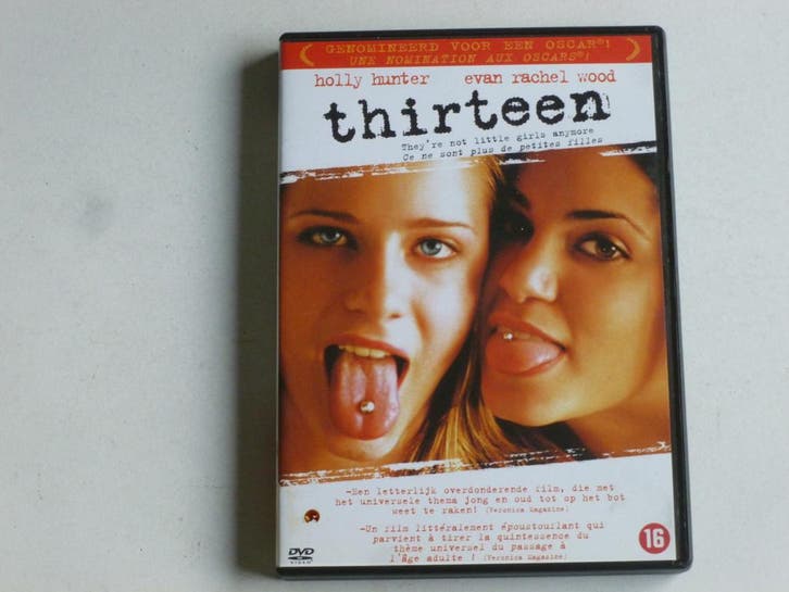 Thirteen - Holly Hunter, Evan Rachel Wood (DVD), Cd's en Dvd's, Dvd's | Overige Dvd's, Zo goed als nieuw, Ophalen of Verzenden