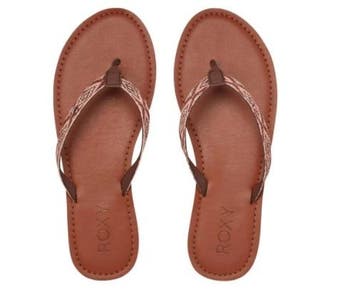 Roxy - 36 - Janel Dames Slippers - Chocolate, Kleding | Dames, Verzenden, Nieuw