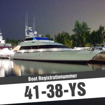 Registratienummer voor uw boot, Watersport en Boten, Verzenden, Nieuw
