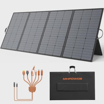MHPOWOS 400W Opvouwbaar Zonnepaneel - Lichtgewicht, Draagbaa, Verzenden, Nieuw