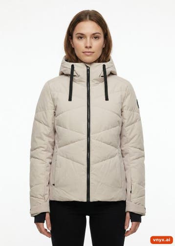 ICEPEAK Pufferjassen Dames maat 38 Beige Vintage, Ophalen of Verzenden, Nieuw