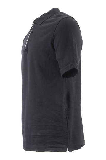 Samsoe Samsoe Polo in maat M Zwart, Verzenden, Zo goed als nieuw, Zwart, Samsoe Samsoe