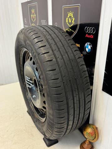 1 stuk Reservewiel 205/60R16 inch Ford Transit Connect 5x108, Gebruikt, 16 inch, Banden en Velgen, 205 mm