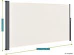 Juskys Dubai - Windscherm - 300 x 180 cm - Beige, Verzenden, Nieuw