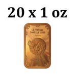 1 Troy Ounce - Koper .999 - 20 x 1 oz A Trip to The Moon 999
