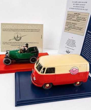 Moulinsart, Studios Hergé - Beeldje - Volkswagen Transporter, Nieuw