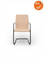Jarvis luxe vintage sledestoel - Denver stoffering -  sta..., Vergader- of Presentatieruimte, Ophalen of Verzenden, Nieuw zonder verpakking