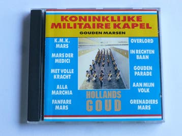 Koninklijke Militaire Kapel - Gouden Marsen, Cd's en Dvd's, Ophalen of Verzenden, Zo goed als nieuw