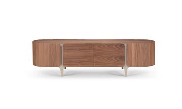 Veiling - Tv dressoir Walnoot - 200cm - Notenhout bruin - cr, Nieuw