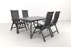 Kettler Edge/Altura 160 cm. tuinset - 5-delig verstelbaar, Tuin en Terras, Verzenden, Nieuw, Overige materialen, Tuinset