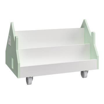 Kinderrek Vipsali mobiel huisvormig 50x33x34 cm mintgroen en, Verzenden, Nieuw