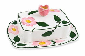 Villeroy & Boch - Boterschotel - Wild-Rose, Wildrose -