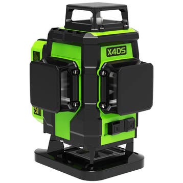Professionele 4x360° Kruislijnlaser Groen! | TOP Laser X4DS!, Doe-het-zelf en Verbouw, Meetapparatuur, Ophalen of Verzenden, Nieuw