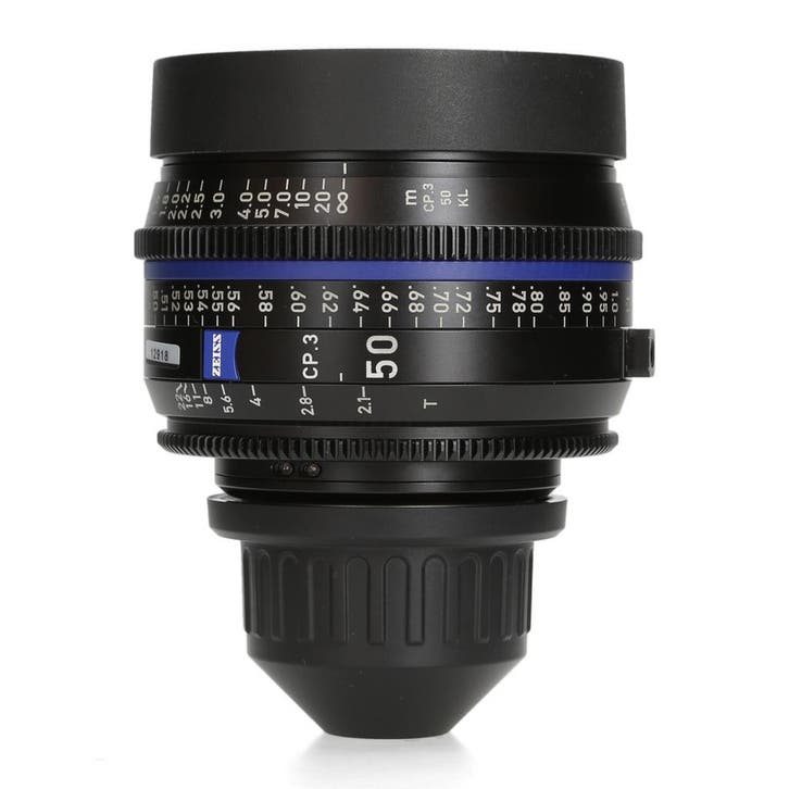 Zeiss CP.3 50mm T2.1 - PL - 1 jaar garantie, Audio, Tv en Foto, Fotografie | Lenzen en Objectieven, Zo goed als nieuw, Zeiss, Ophalen of Verzenden