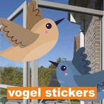 Vogel raamsticker set van 9 vogelstickers (142.02), Verzenden, Nieuw