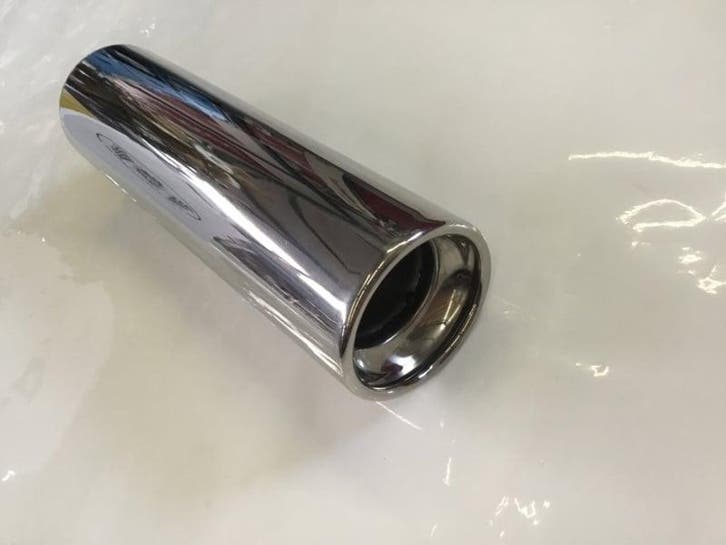 3.5 Inch RVS uitlaat sierstuk recht, Auto-onderdelen, Uitlaatsystemen, Nieuw, Ophalen of Verzenden