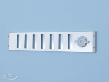 OUTLET Gavo schuifrooster 500x90mm - met draaiknop - met, Ophalen of Verzenden, Nieuw
