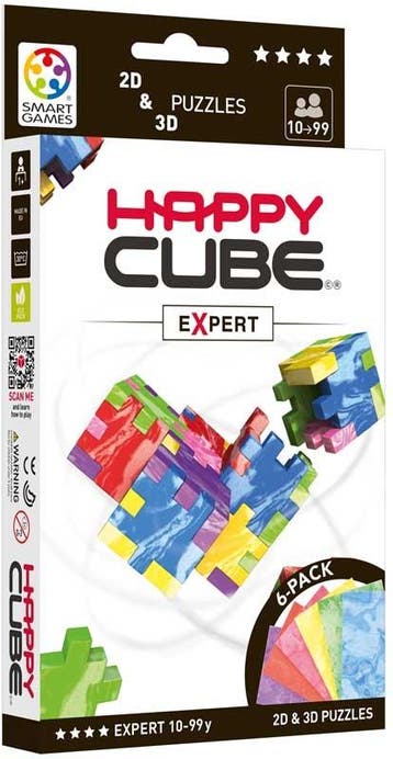 Smart Games 3D puzzel Happy Cube Ex van €14,99 voor €7,49, Ophalen of Verzenden, Nieuw