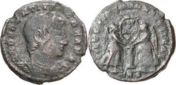 Follis 350/353, Kaiserzeit Decentius 350-353, Verzenden