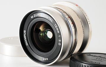 Olympus M.Zuiko Digital 2/12mm ED Silver [#864] Cameralens, Nieuw