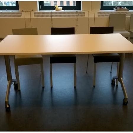 (MDK-104880) Wilkhahn klaptafel refurbisched, Huis en Inrichting, Bureaus, Nieuw, Ophalen of Verzenden