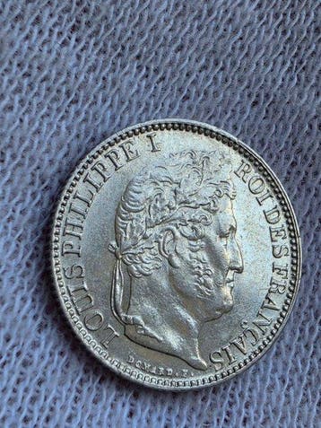 Frankrijk. Louis Philippe I. 50 Centimes 1847-A, Paris