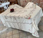 ricami fatti a mano punto croce - Bedsprei - 268 cm - 233 cm