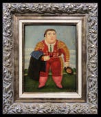 European school (XX) - The Matador (After Fernando Botero)
