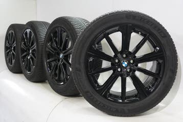 BMW X5 G05 X6 G06 748M 20 inch velgen Michelin Runflat Winte, Gebruikt, Velg(en), 20 inch, Winterbanden