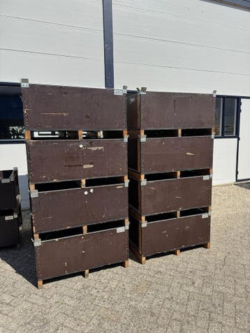 18 stevige houten kisten te koop, Ophalen of Verzenden