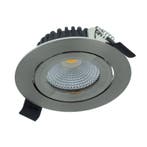 LED Inbouwspot - Varda - slim-fit - 5w - dim2warm - Zilver, Huis en Inrichting, Ophalen of Verzenden, Nieuw