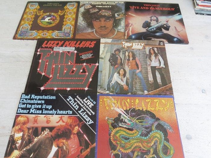 Thin Lizzy - Nice Lot with 7 great Records of Thin Lizzy -, Cd's en Dvd's, Vinyl Singles
