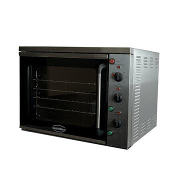 Convectie oven Cube | RVS| 4 draadroosters | 69x67x58cm, Verzenden, Nieuw in verpakking