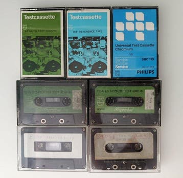 Philips - Azimuth-test - Referentietape - Chromium SBC 126 -, Nieuw
