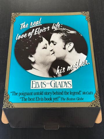 Elvis - Vintage promotietopkaart Elvis and Gladys (1986), Ophalen of Verzenden, Nieuw, Foto of Kaart