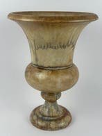 Balustervaas - Vaas in Louvre-stijl - Albast - een grote, Antiek en Kunst, Curiosa en Brocante