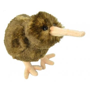 Pluche kiwi vogel knuffel 26 cm   - Knuffel vogels, Verzenden, Nieuw