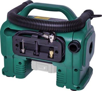 2dekans | VONROC Accu compressor – VPower 20V – Zonder accu, Ophalen of Verzenden, Zo goed als nieuw