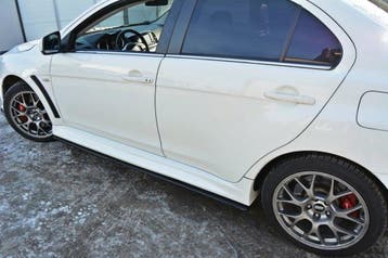 Side Skirts Diffusers Mitsubishi Lancer Evo X, Verzenden, Nieuw