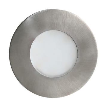 Zilveren inbouwspot glas, Margarita, IP65, Ophalen of Verzenden, Nieuw, Basis