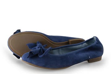 Tamaris Ballerinas in maat 38 Blauw, Kleding | Dames, Schoenen, Tamaris, Ballerina's, Zo goed als nieuw, Verzenden