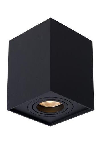 Lucide BOX - Plafondspot GU10 Zwart Kantelbaar, Verzenden, Nieuw, Overige fittingen