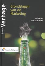 9789001817855 Grondslagen van de marketing | Tweedehands, Verzenden, Zo goed als nieuw, Bronis Verhage
