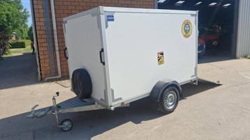 Veiling: Gesloten Aanhangwagen Kerenzo 750kg 2.50x1.50x1.50m, Ophalen, Gebruikt