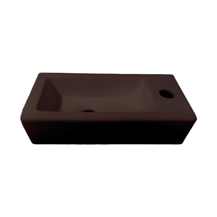Fontein Best Design Morrano 37x18x9 cm Rechts Mat, Huis en Inrichting, Badkamer | Badkamermeubels, Minder dan 25 cm, Overige typen