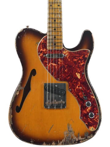 Kauffmann 56 T Thinline Two Tone Sunburst Heavy Aged, Ophalen of Verzenden, Nieuw