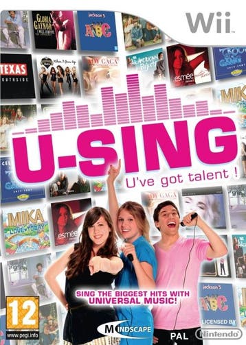 U-Sing (Universal Sing) (Nintendo Wii), Verzenden, Gebruikt, Vanaf 7 jaar