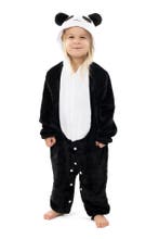 Onesie Kung Fu Panda Pak 128-134 Pandapak Kostuum Zwart Wit, Ophalen of Verzenden, Nieuw, 134 t/m 140